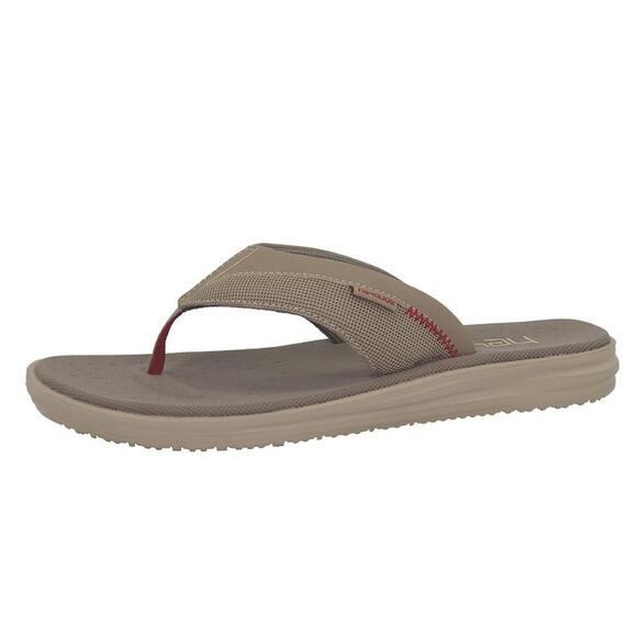 HEYDUDE MEN\'S FLINN FREE BEIGE SIZE 9 | MEN’S FOOTWEAR | MEN’S SLIP ON SANDALS main image 5